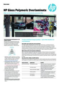 HP Gloss Polymeric Overlaminate, 1067mm x 50m - Image 2