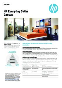 HP Everyday Satin Canvas - 1524mm X 22.8m - Image 2