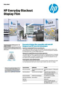 HP Everyday Blockout Display Film - 1270mm X 30,5m - Image 2