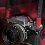 Tokyo #101 - Black & Red leather camera strap - Image 3