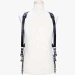 Berlin #701 - Black dual leather camera strap