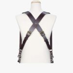 Berlin #702 - Brown dual leather camera strap - Image 2