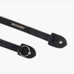 Roma #101 - Black Leather camera strap