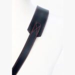Tokyo #601 - Black & Red sling leather camera strap - Image 3
