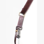 Tokyo #602 - Brown & Red sling leather camera strap - Image 2