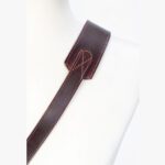 Tokyo #602 - Brown & Red sling leather camera strap - Image 3