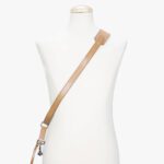 Tokyo #603 - Tanned & Red sling leather camera strap