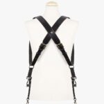 Tokyo #701 - Black & Red dual leather camera strap - Image 2