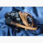 Tokyo #106 - Tanned & brown leather camera strap